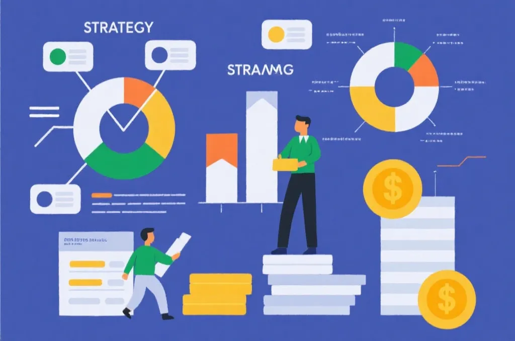 策略图表与资金管理示意